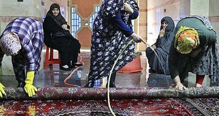 محدودیت‌های شستشوی فرش در محیط‌های مشترک
